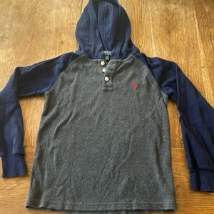 Ruffalo Polo three button thermal shirt